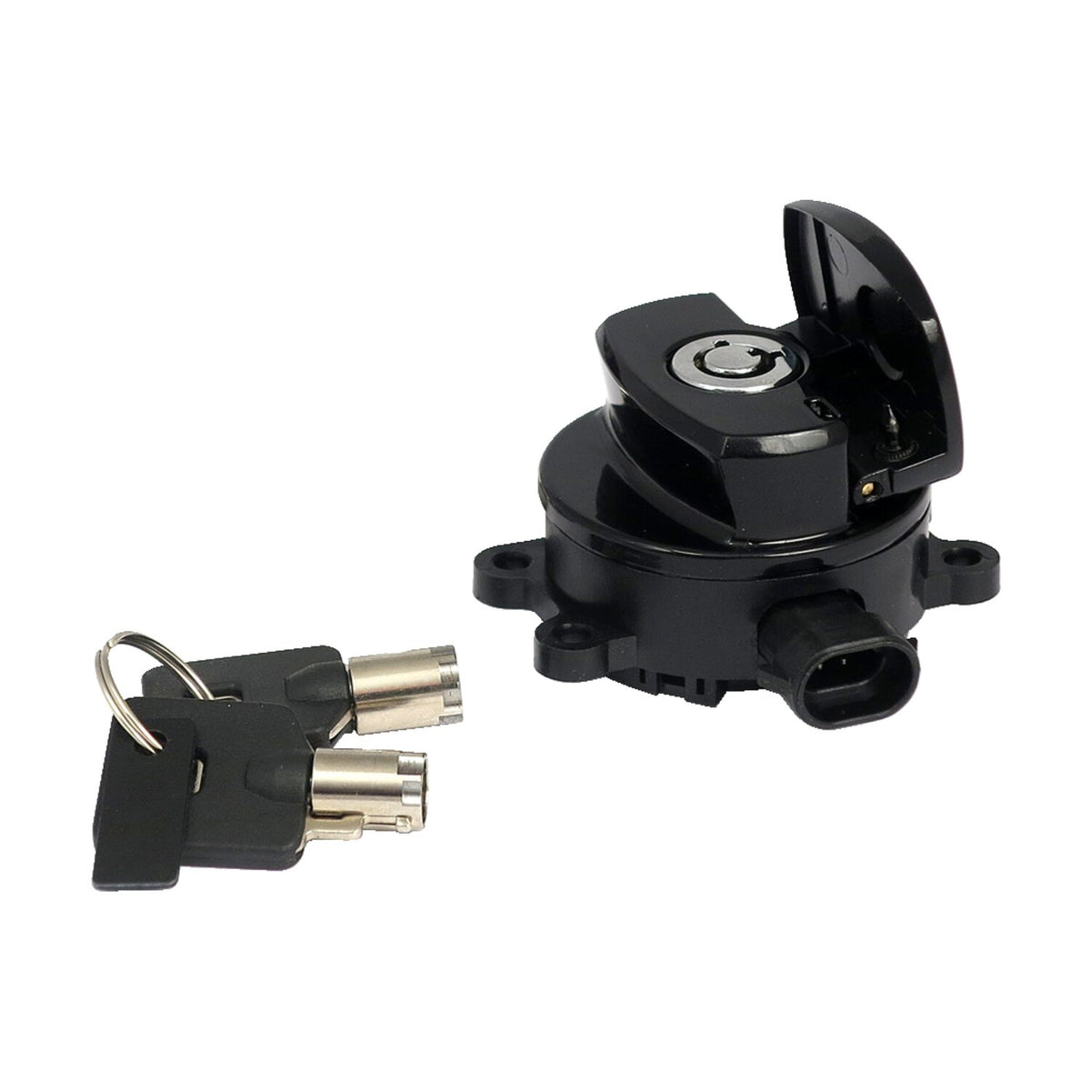 MCS 11-up ignition switch side hinge type - Black