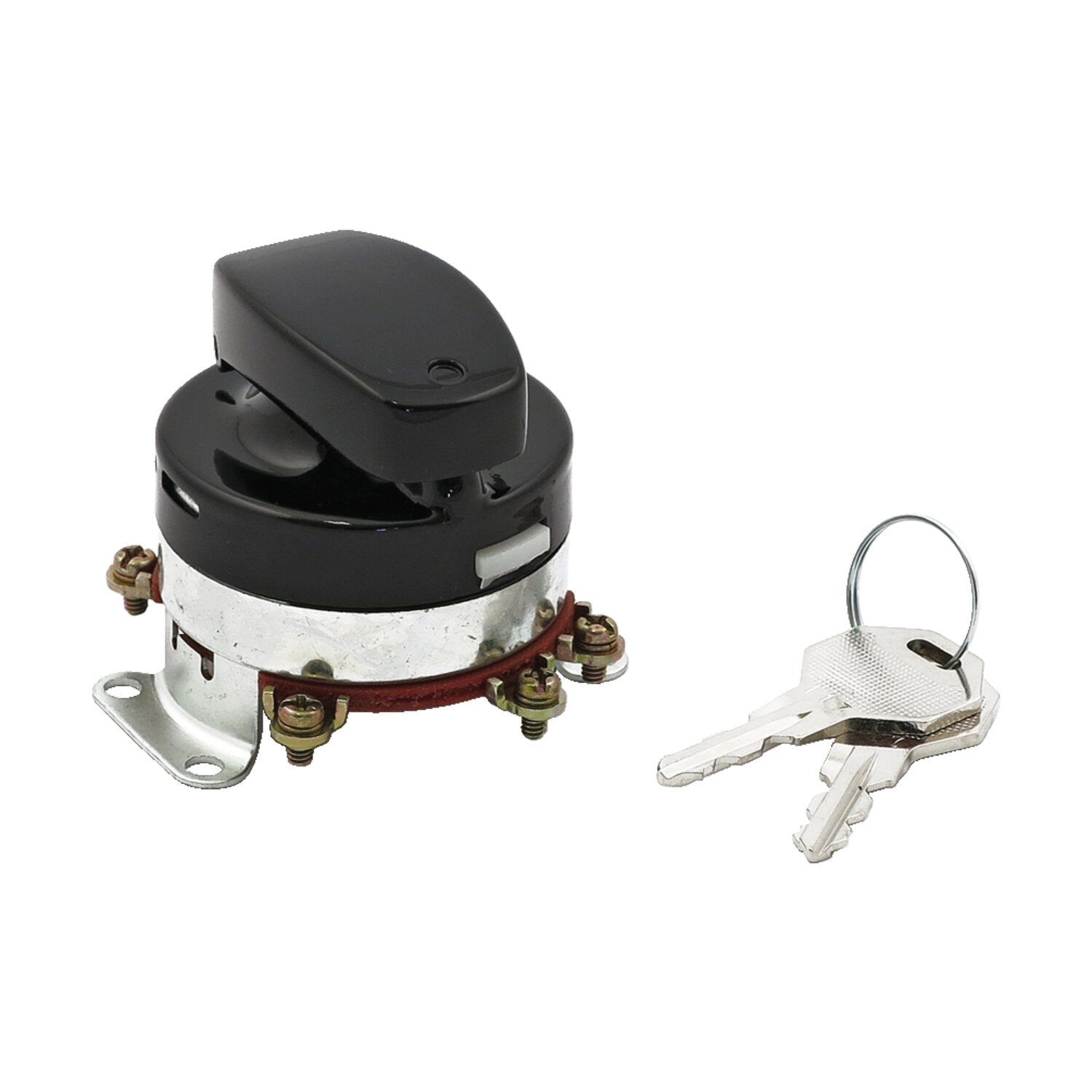 MCS FL style ignition switch 'electronic' - flat key - Black