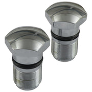MCS 35mm fork tube cap bolt - Chrome