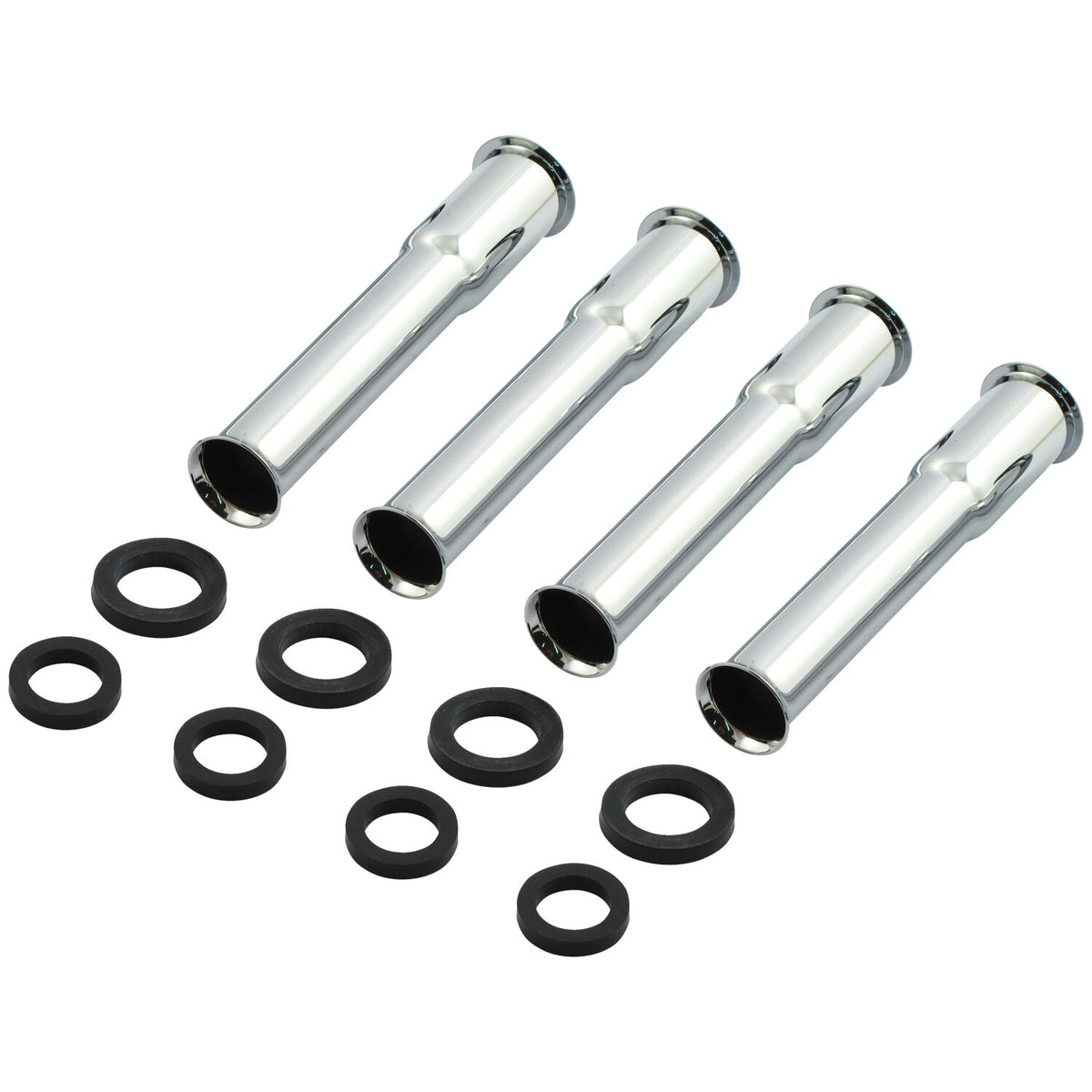 MCS Lower pushrod cover kit - 48-E79 - Chrome