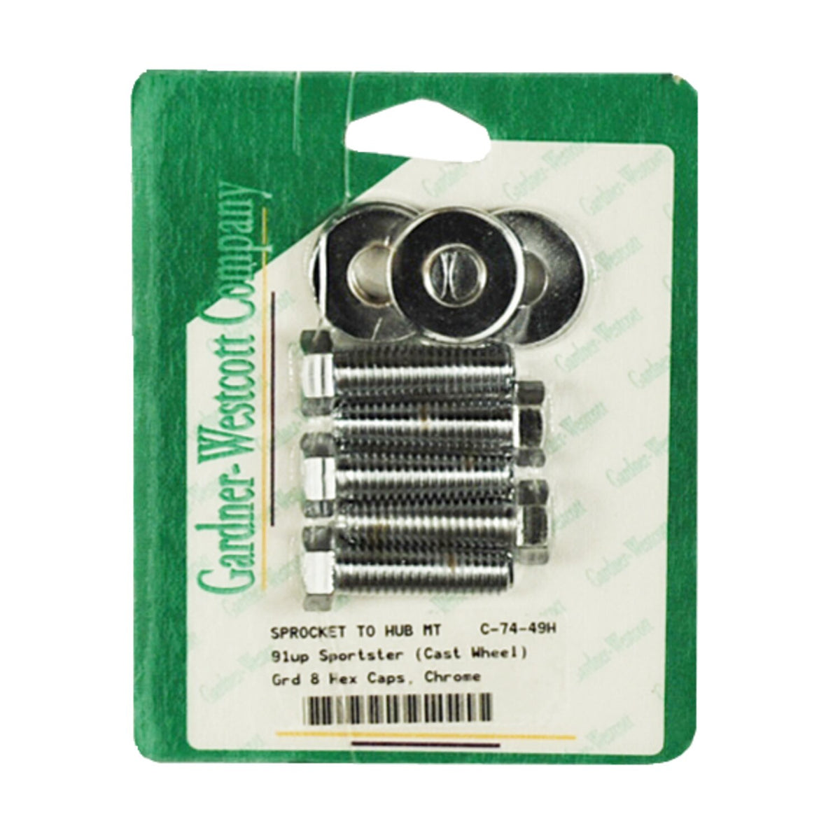 Gardner-Westcott Rear sprocket Mount kit hex chr