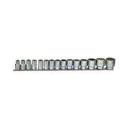 Teng Tools sockets on wrench clip rail - Metric sizes