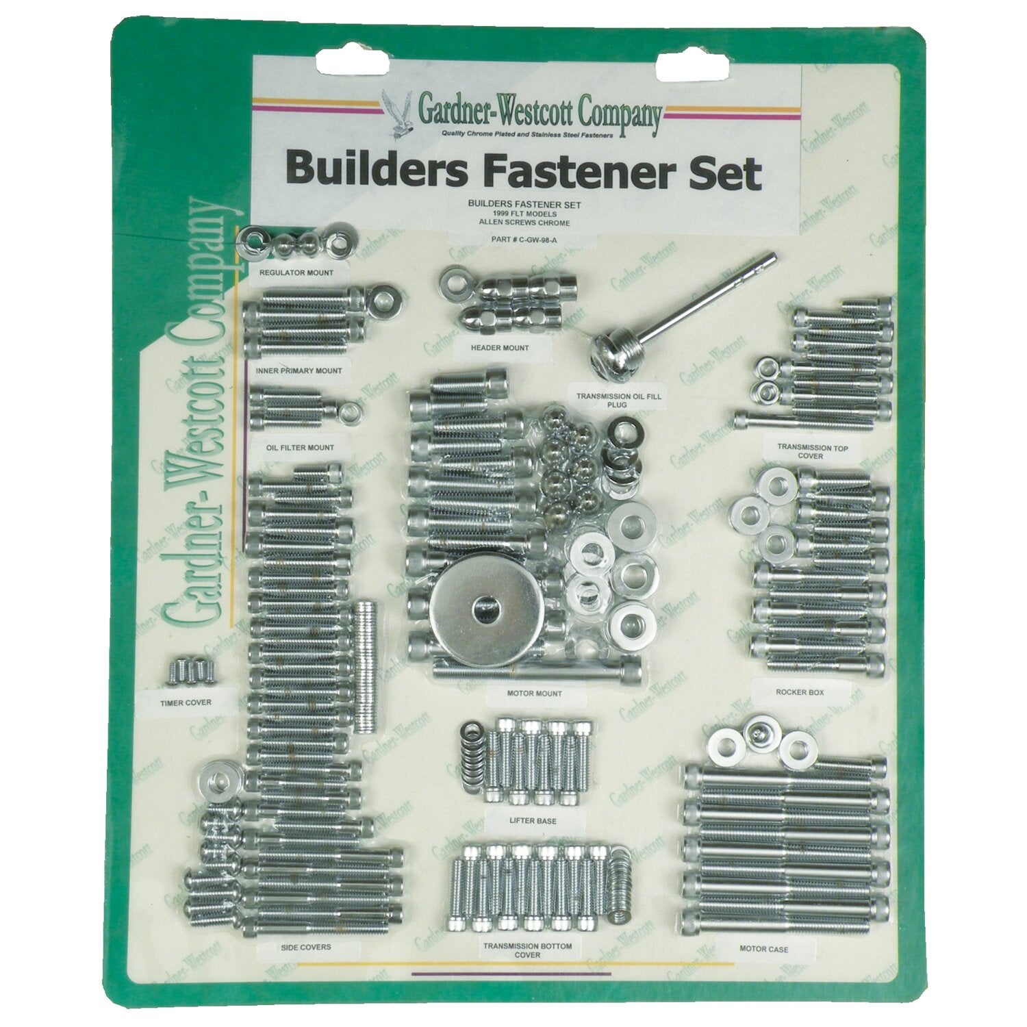 Gardner-Westcott Builders fastener set allen