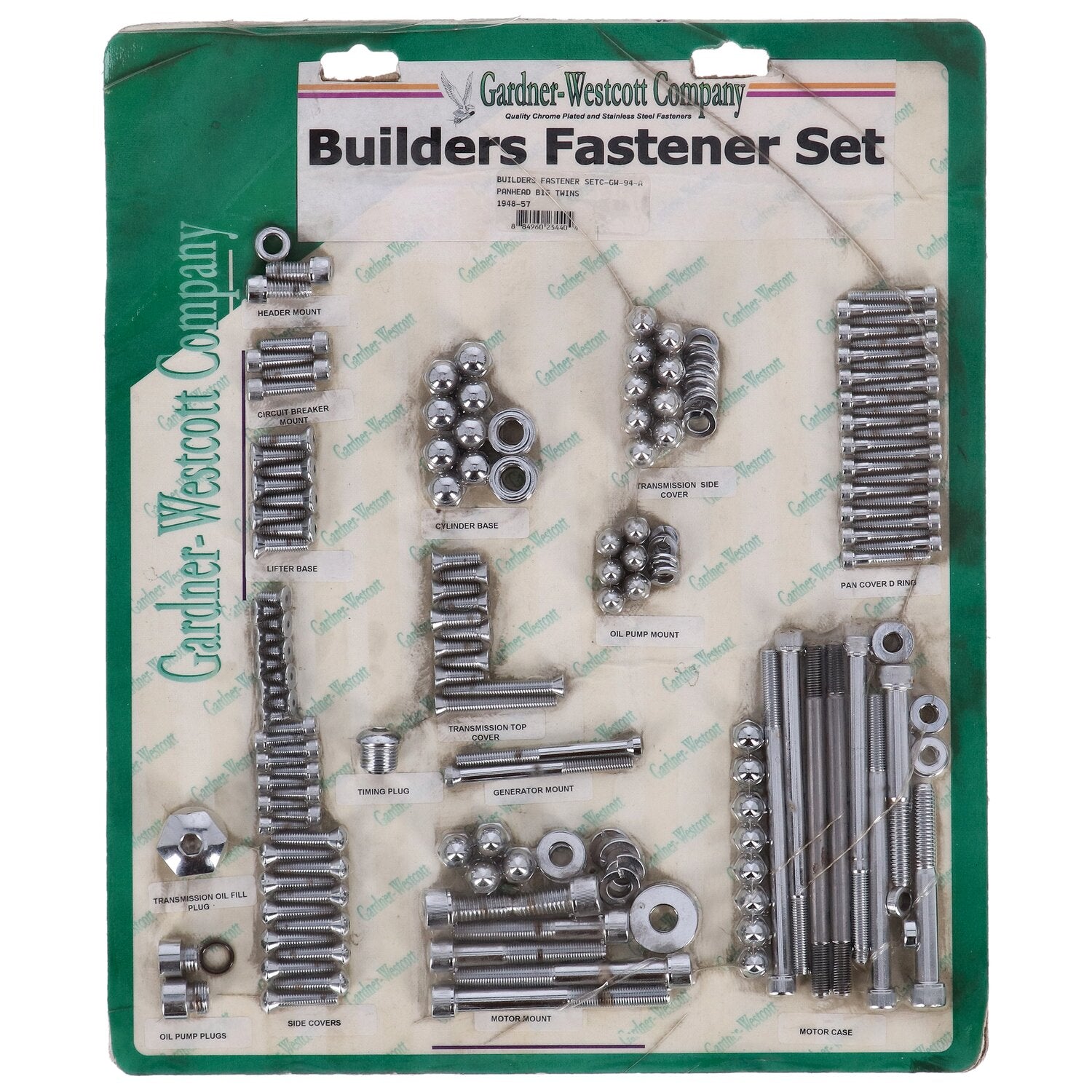 Gardner-Westcott Builders fastener set polish - allen