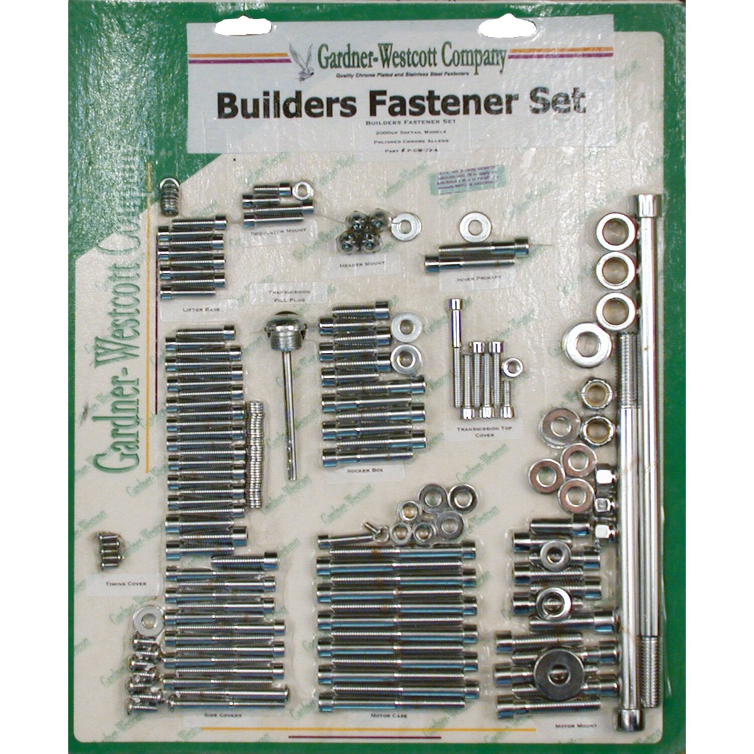 Gardner-Westcott Builders fastener set polish - allen
