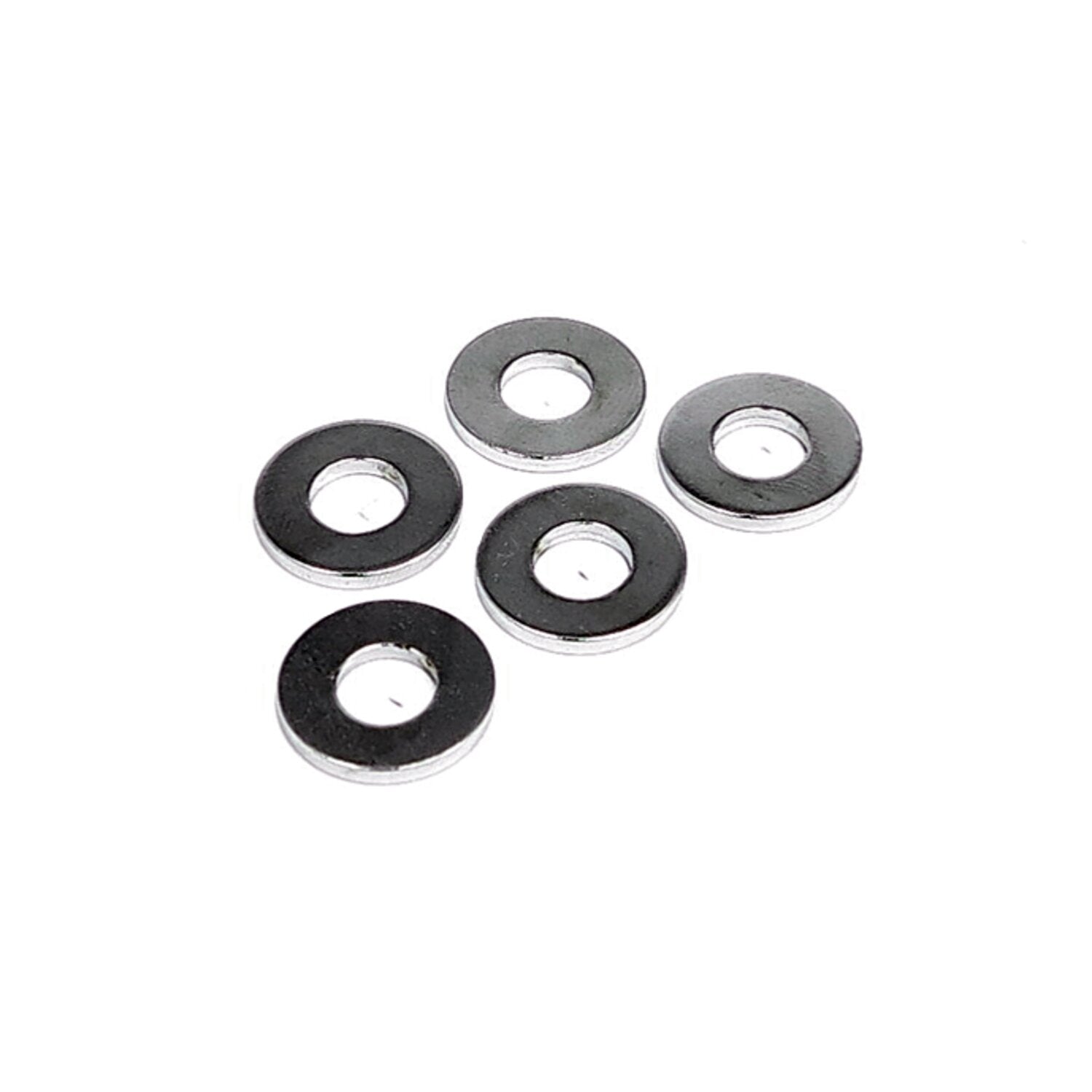 Gardner-Westcott Chrome flat washers 1/4 inch