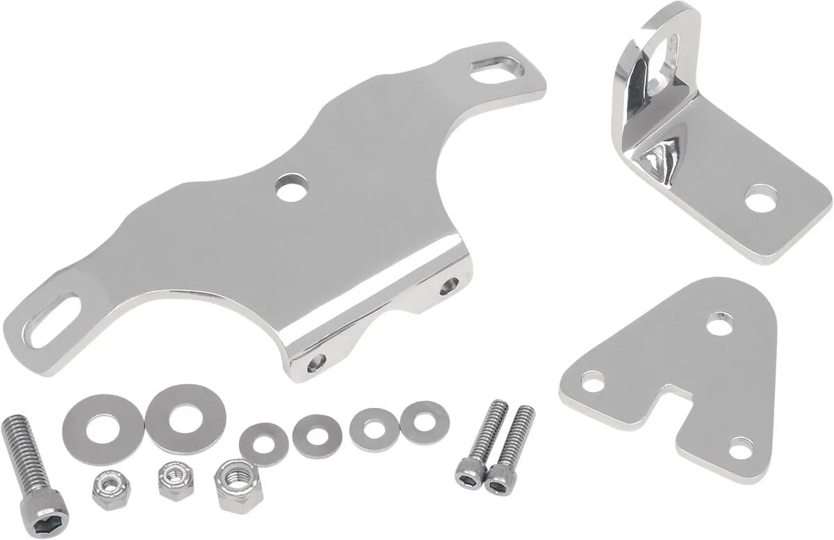 Drag Specialties Heavy-Duty Chrome Motor Mounts for Softail