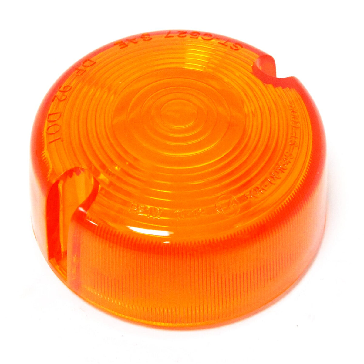 MCS Replacement 3" bullet turn signal lens - Amber