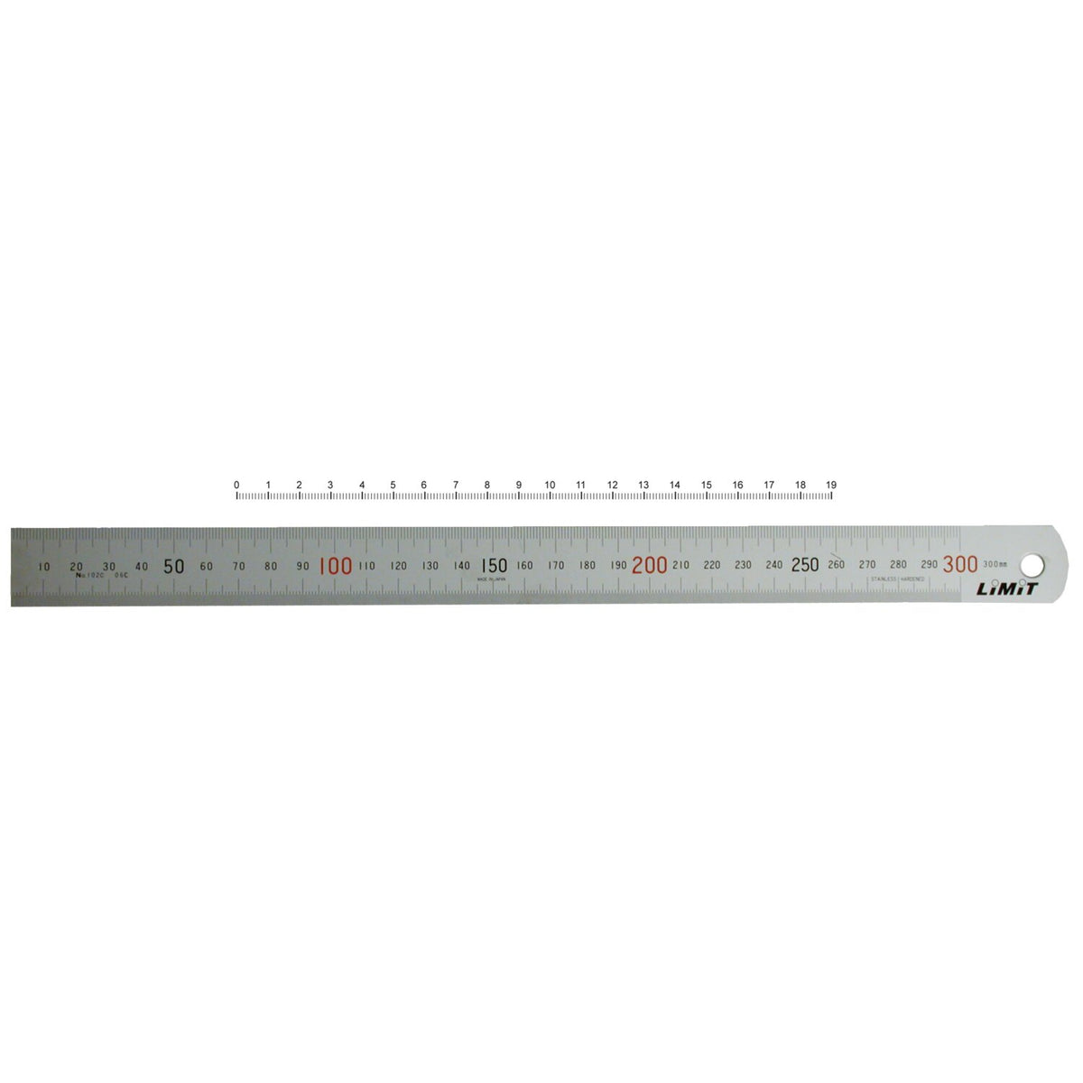 Limit stainless ruler