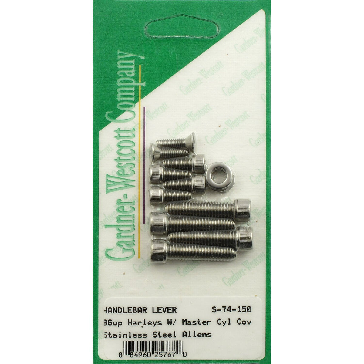 Gardner-Westcott Handlebar control screw kit ss allen