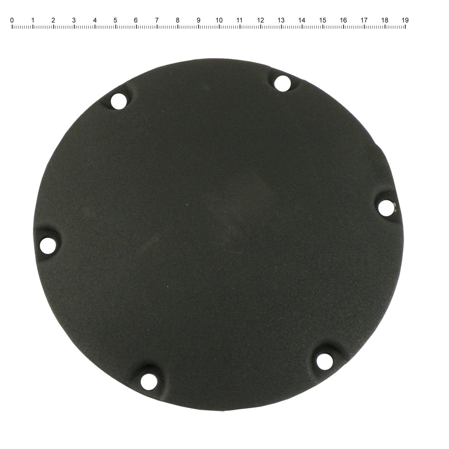 MCS Derby cover OEM style Domed - Matte black
