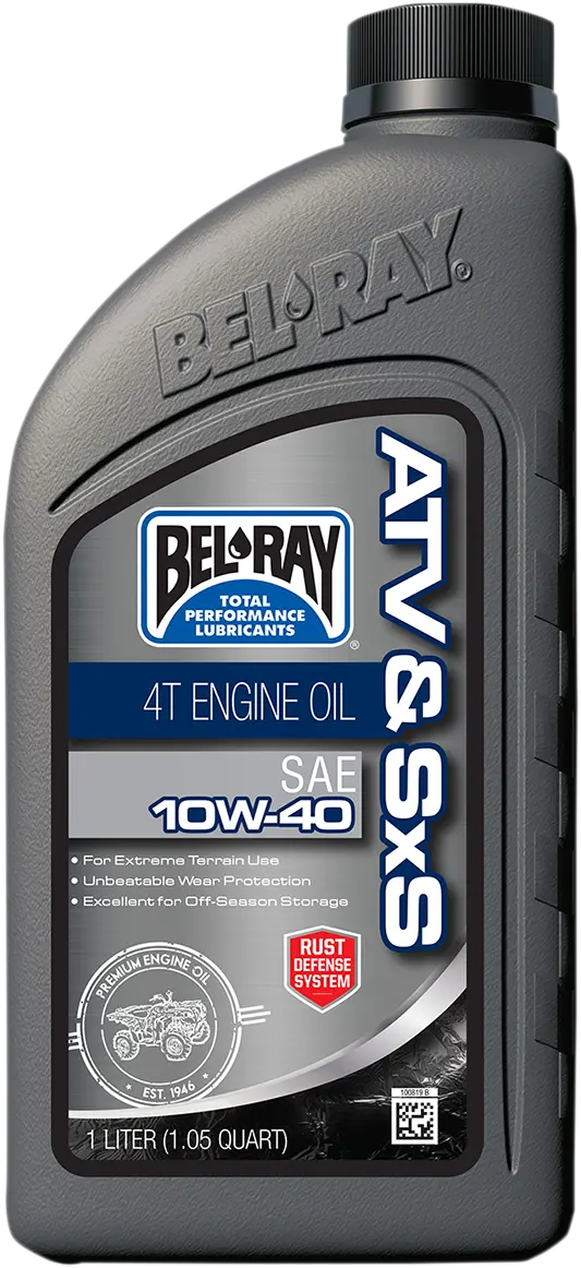 Bel-ray Atv & Sxs Mineral 4t 10W-40 Engine Oil 1 liter
