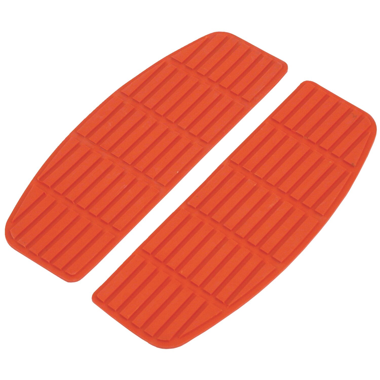 MCS Traditional shaped floorboard pads - rider - Red