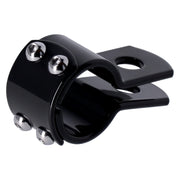 MCS 3-piece clamp 1-1/4" - Black steel