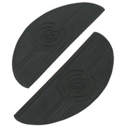 MCS Oval shaped floorboard pads - rider - Black