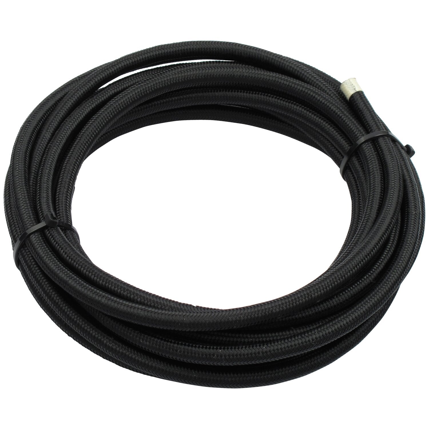 MCS Braided hose 3/8" (10mm) - Black nylon