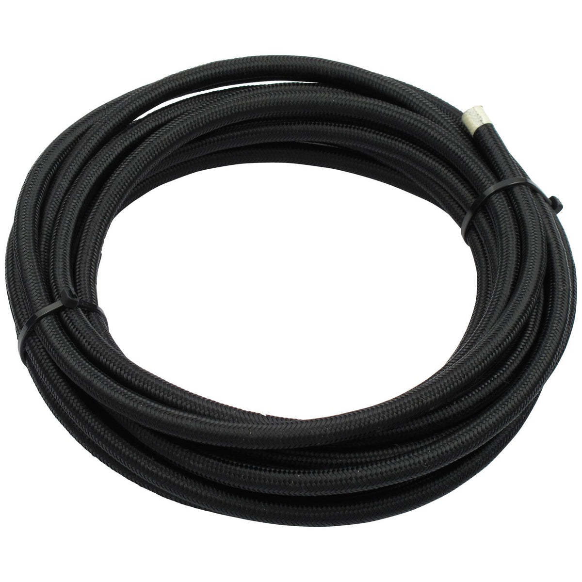 MCS Braided hose 1/2" (12.5mm) - Black nylon