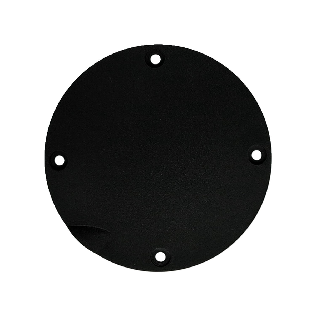 MCS Derby cover OEM style Domed - Black wrinkle