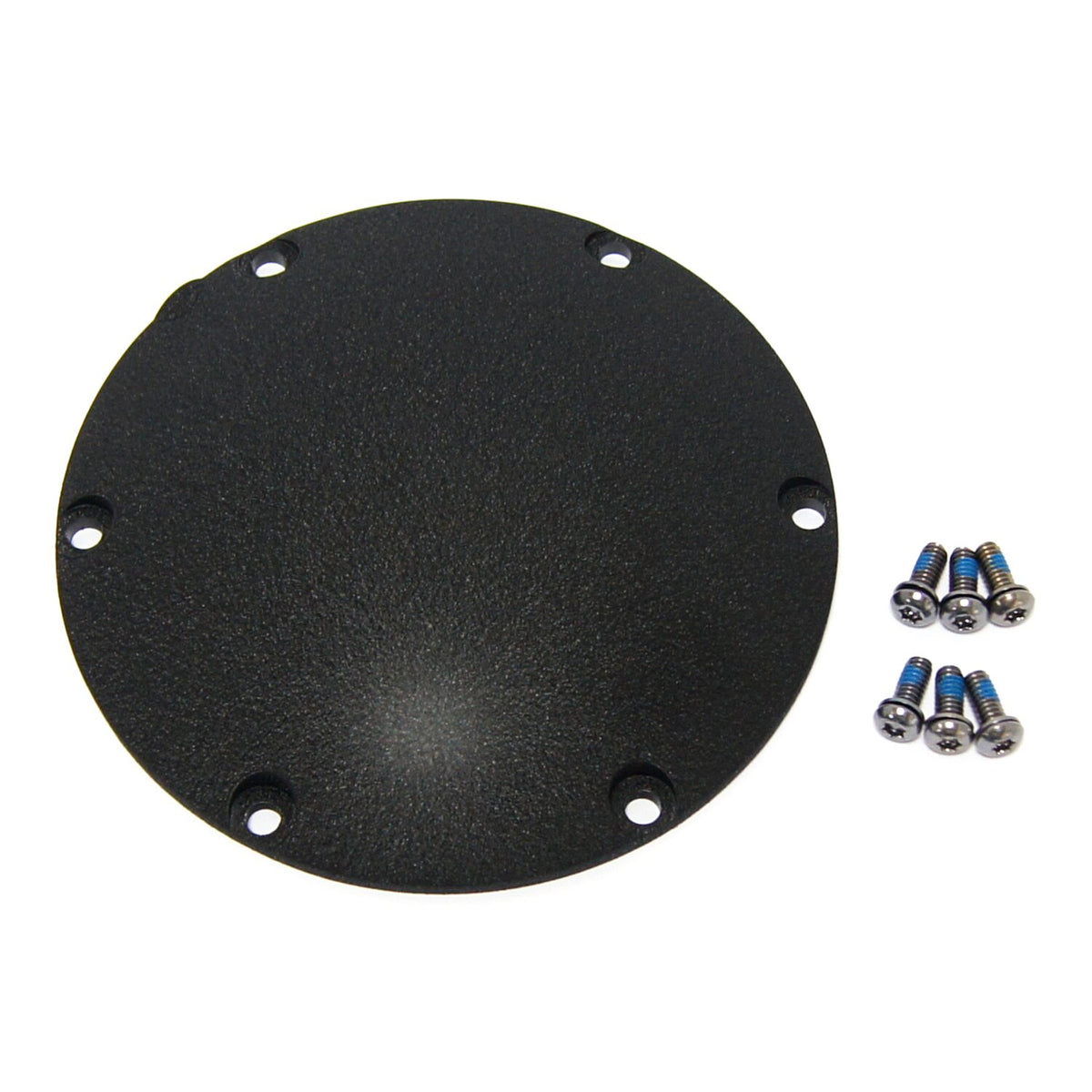 MCS Derby cover OEM style Domed - Black wrinkle