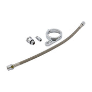 MCS Braided steel oil line & bracket kit