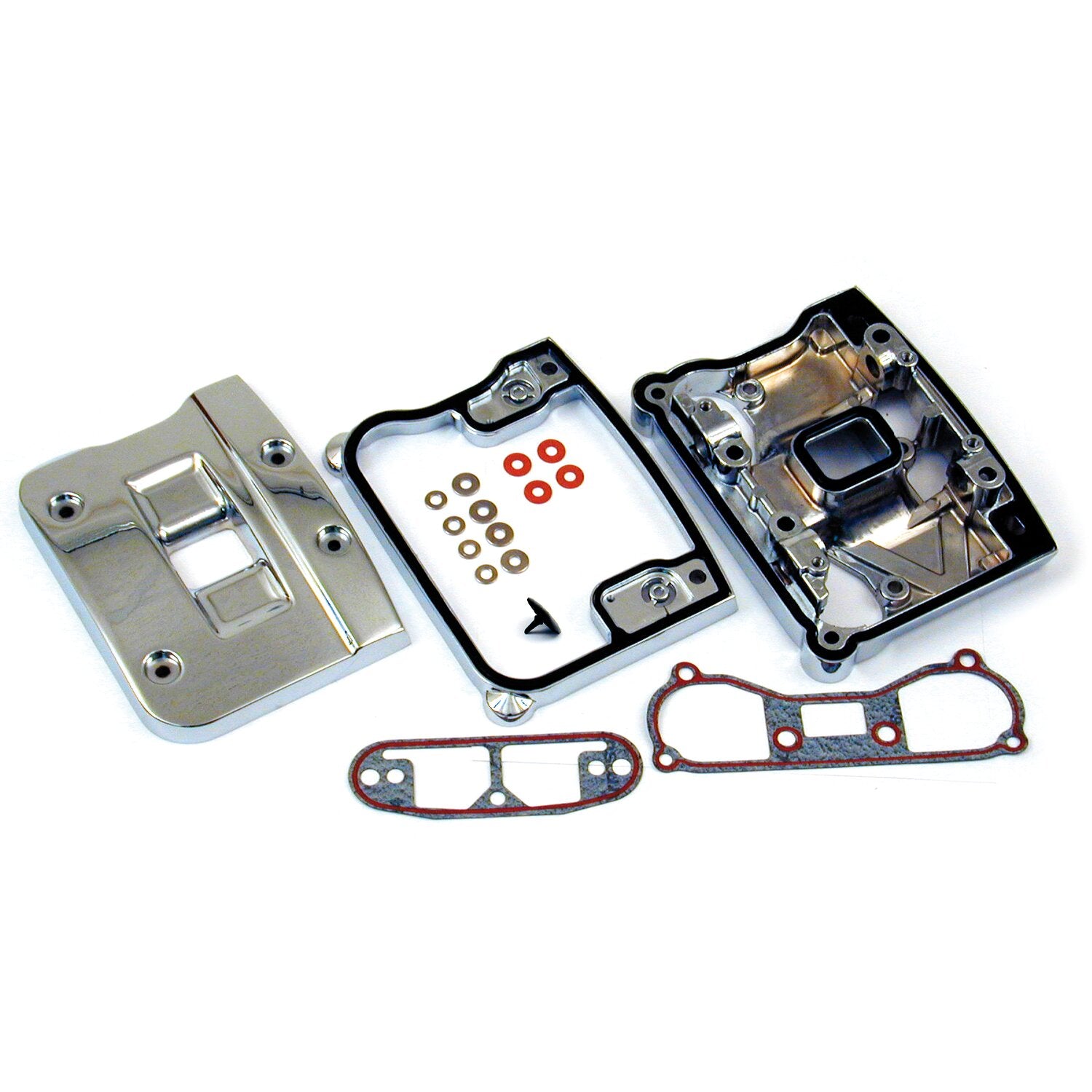 MCS Evo B.T - rocker cover kit (1 cyl.) - Chrome