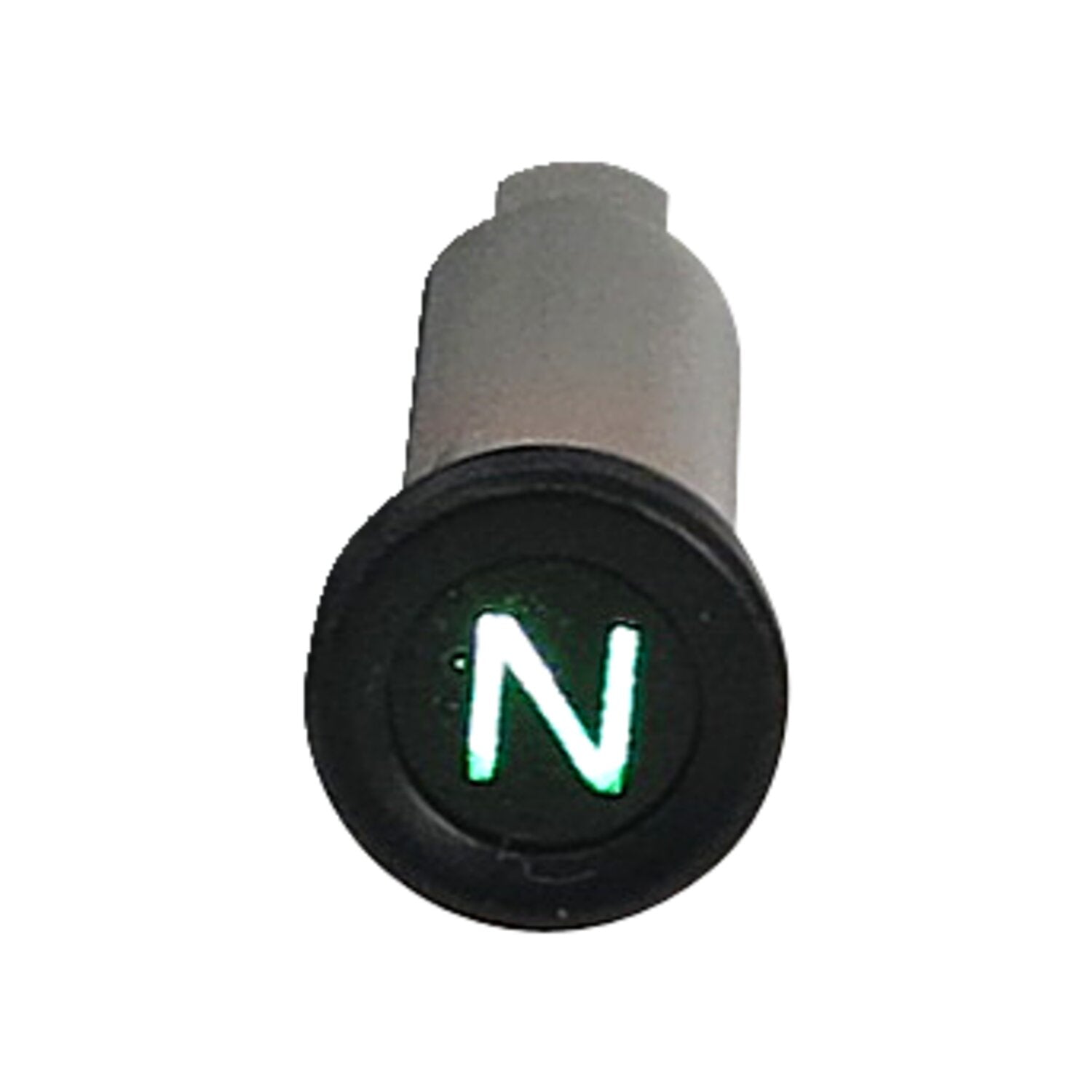 MCS 3/8 indicator light - Green with 'n' neutral symbol