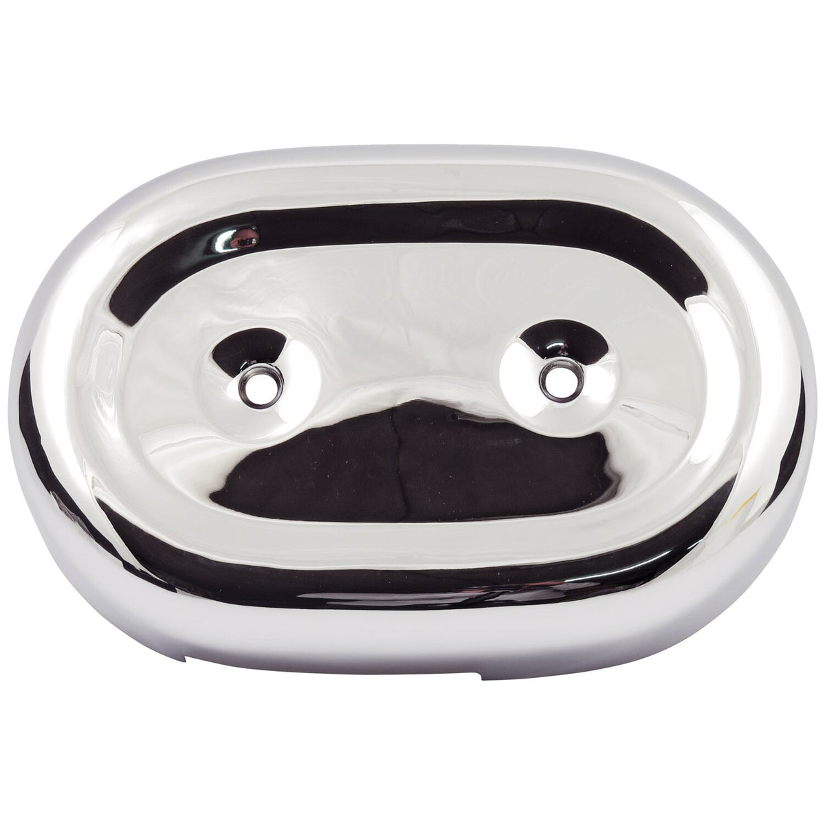MCS XL Sportster air cleaner cover - Chrome smooth