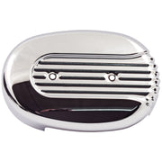 MCS XL Sportster air cleaner cover - Chrome grooved