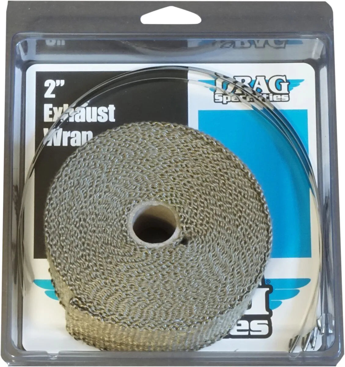 Zestaw owijek wydechowych Drag Specialties z tkanej bazaltu