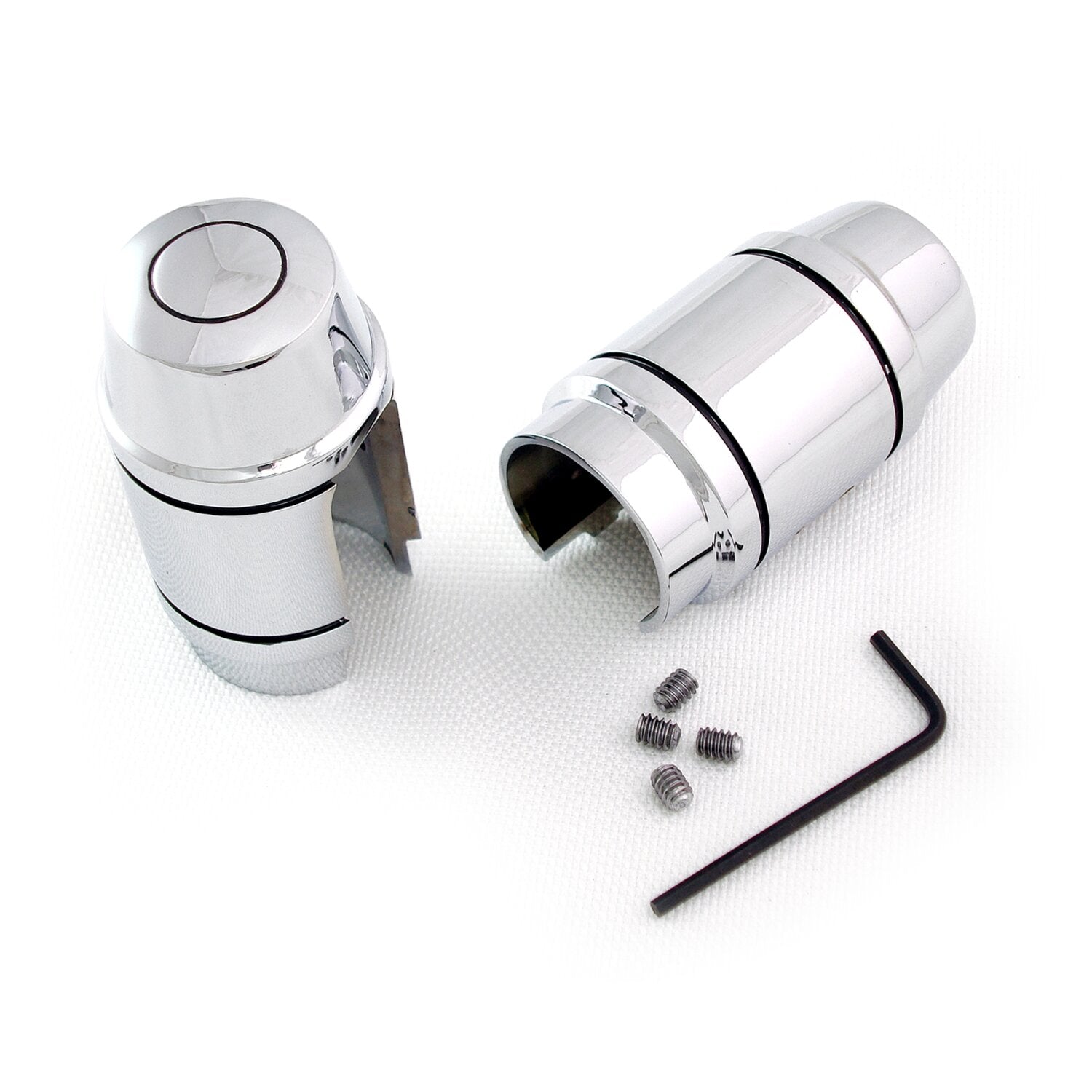 MCS Shock stud cover kit - Chrome
