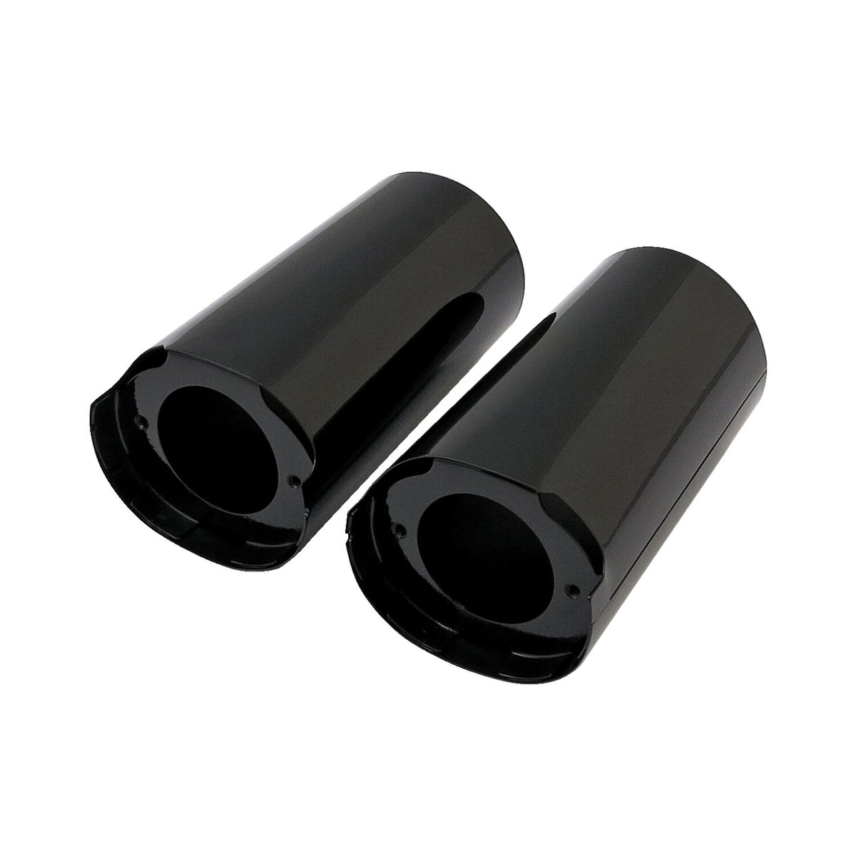 MCS Upper fork slider covers - Black