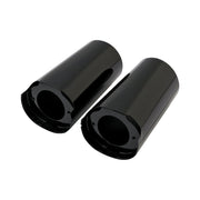 MCS Upper fork slider covers - +2" - Black