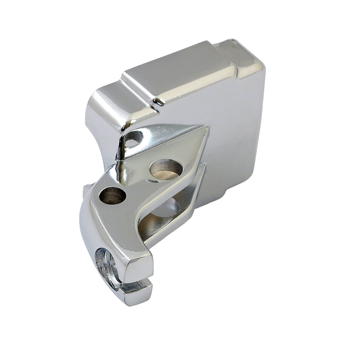 MCS Chrome clutch lever bracket