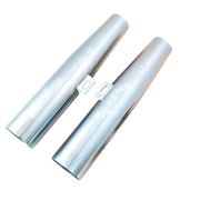 MCS fork shrouds for 39mm forks - Zinc
