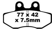Ebc Fa Series Organic Klocki Hamulcowe - Front & Rear