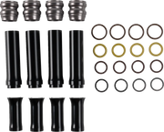 Arlen Ness Pushrod Tube Cover Kit - Titanium Anodized