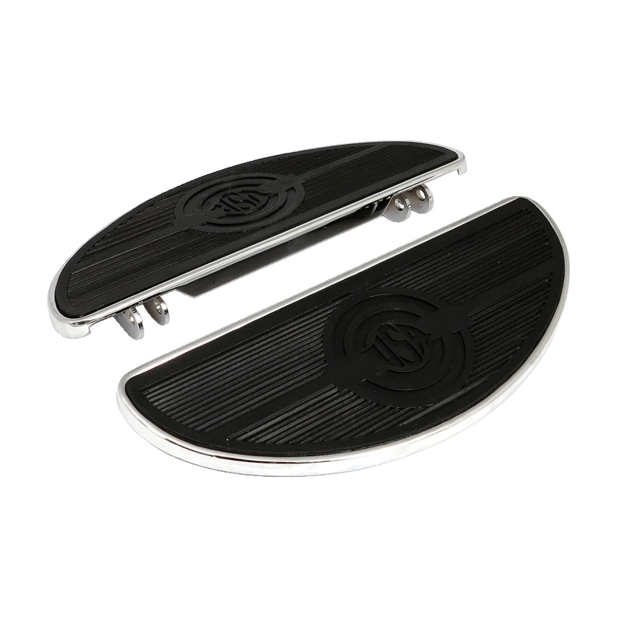 MCS Oval early style floorboards - solid - Chrome