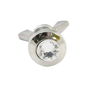 MCS License plate mount kit Counter sunk - Chrome
