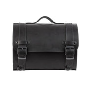 MCS motorcycle leather suitcase - 26 liter - Black