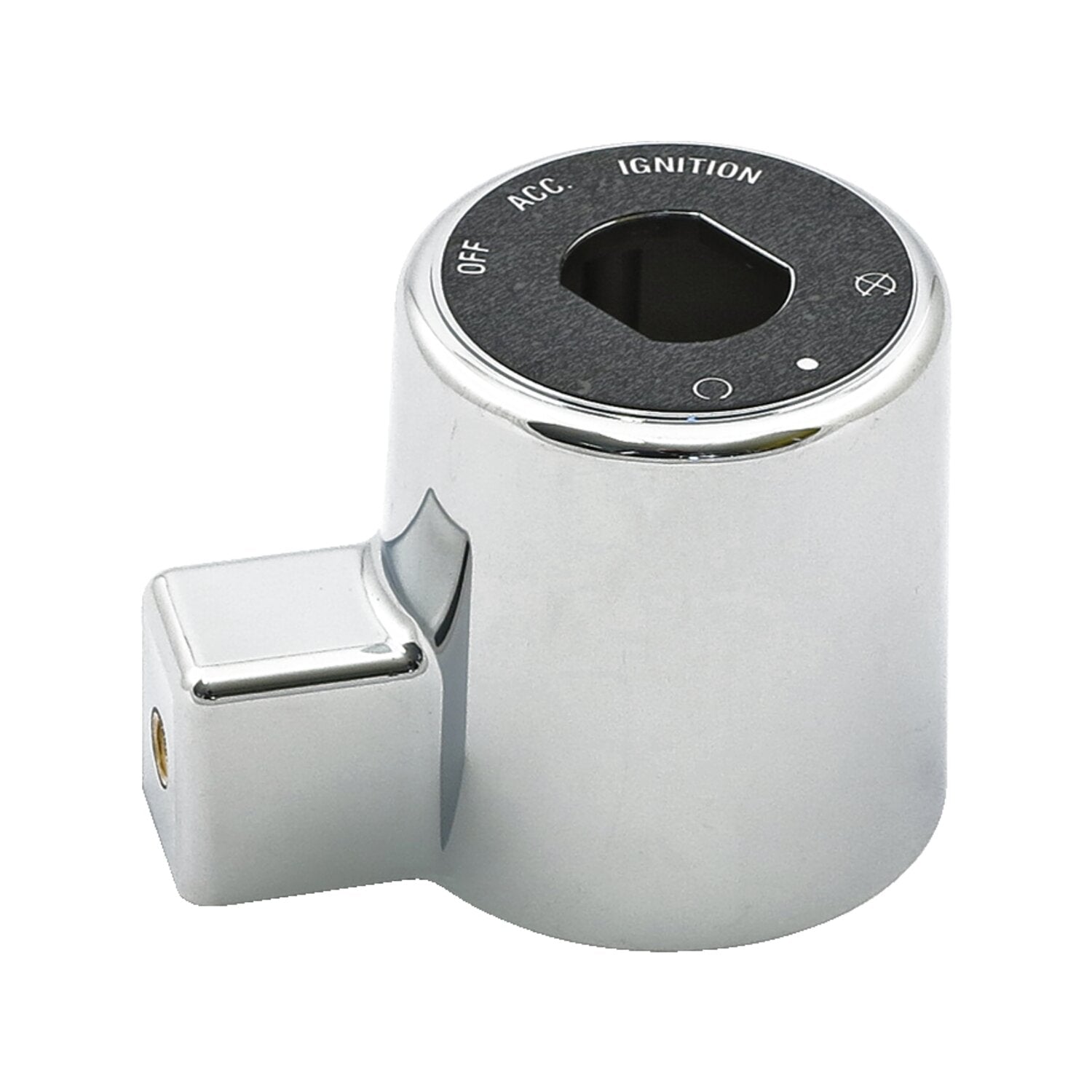 MCS Sportster ignition switch cover - Chrome
