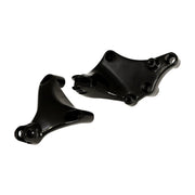 MCS Passenger footpeg mount bracket set - Black