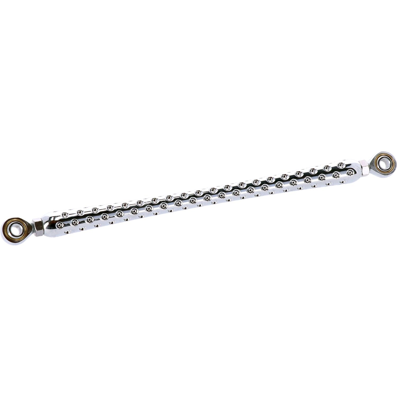 MCS Shifter rod 'Drilled' - Chrome