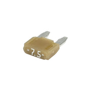 MCS Mini fuse with LED indicator - Brown 7.5A