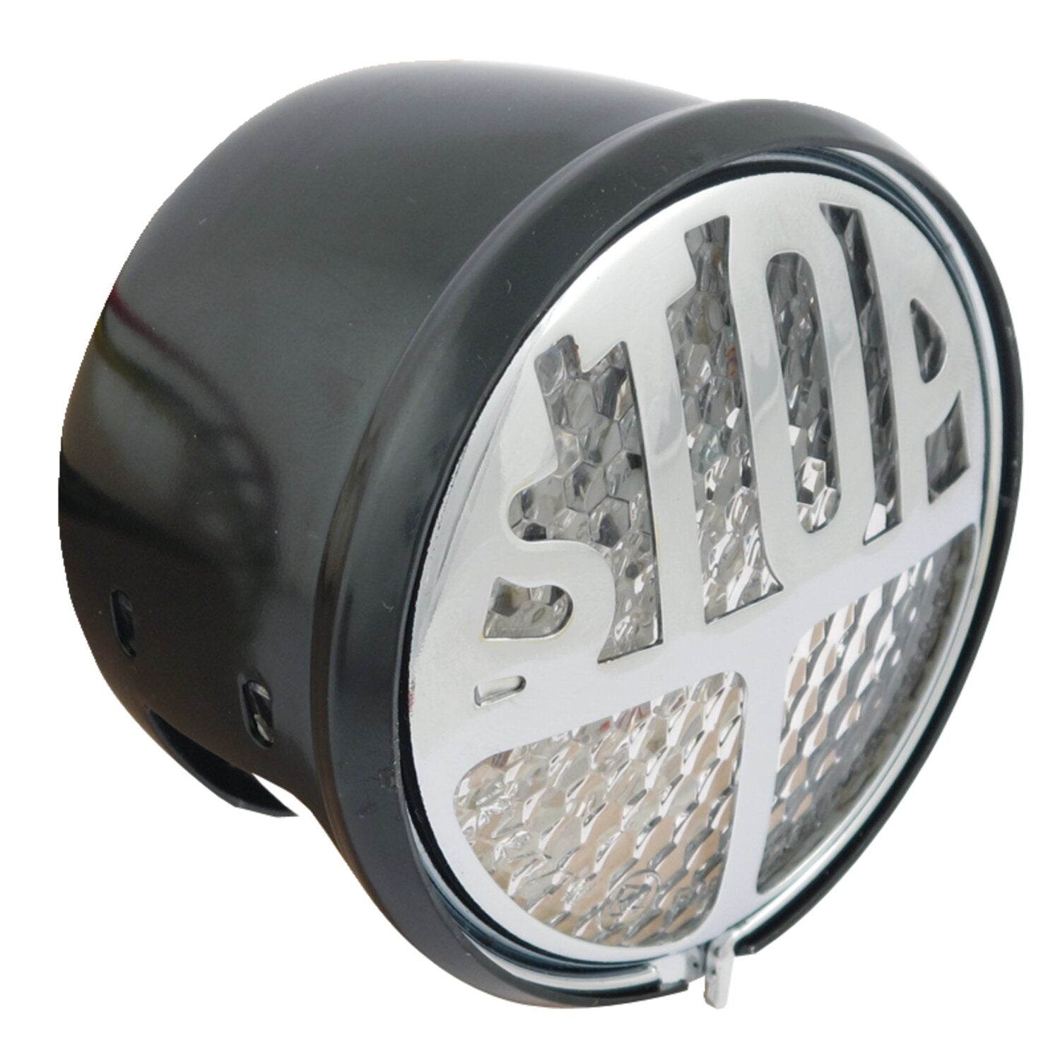 MCS Stop LED taillight - Black - Clear lens