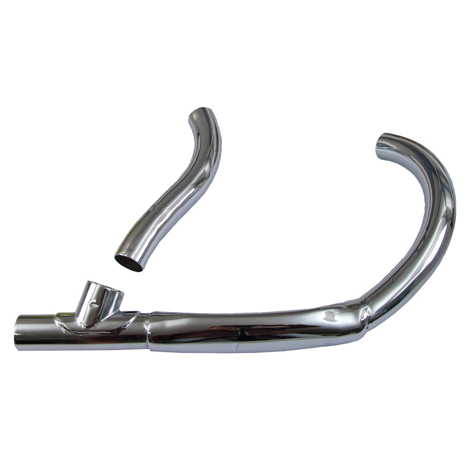 Samwel WLA 2-1 replica head pipe set chrome
