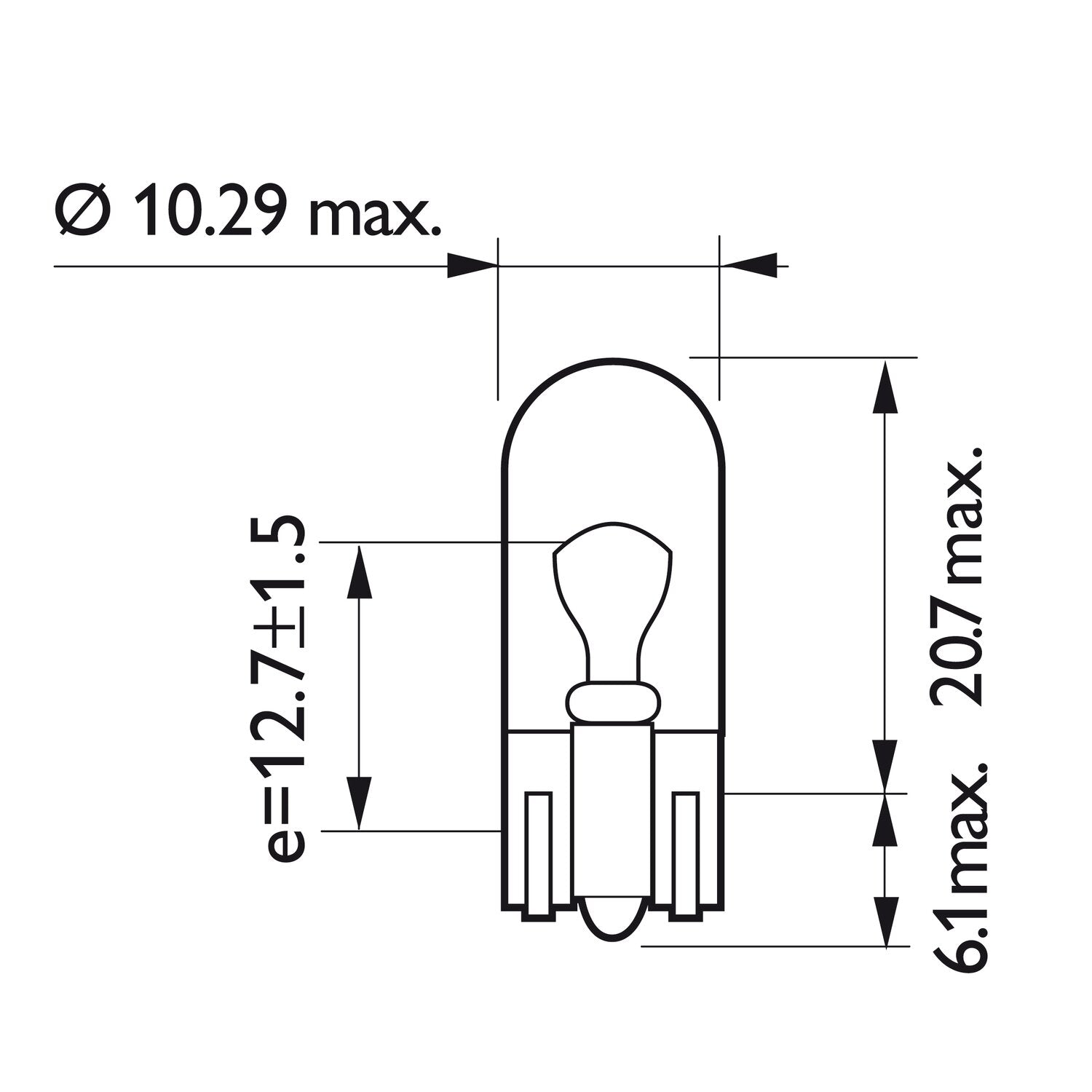 Philips light bulb W3W
