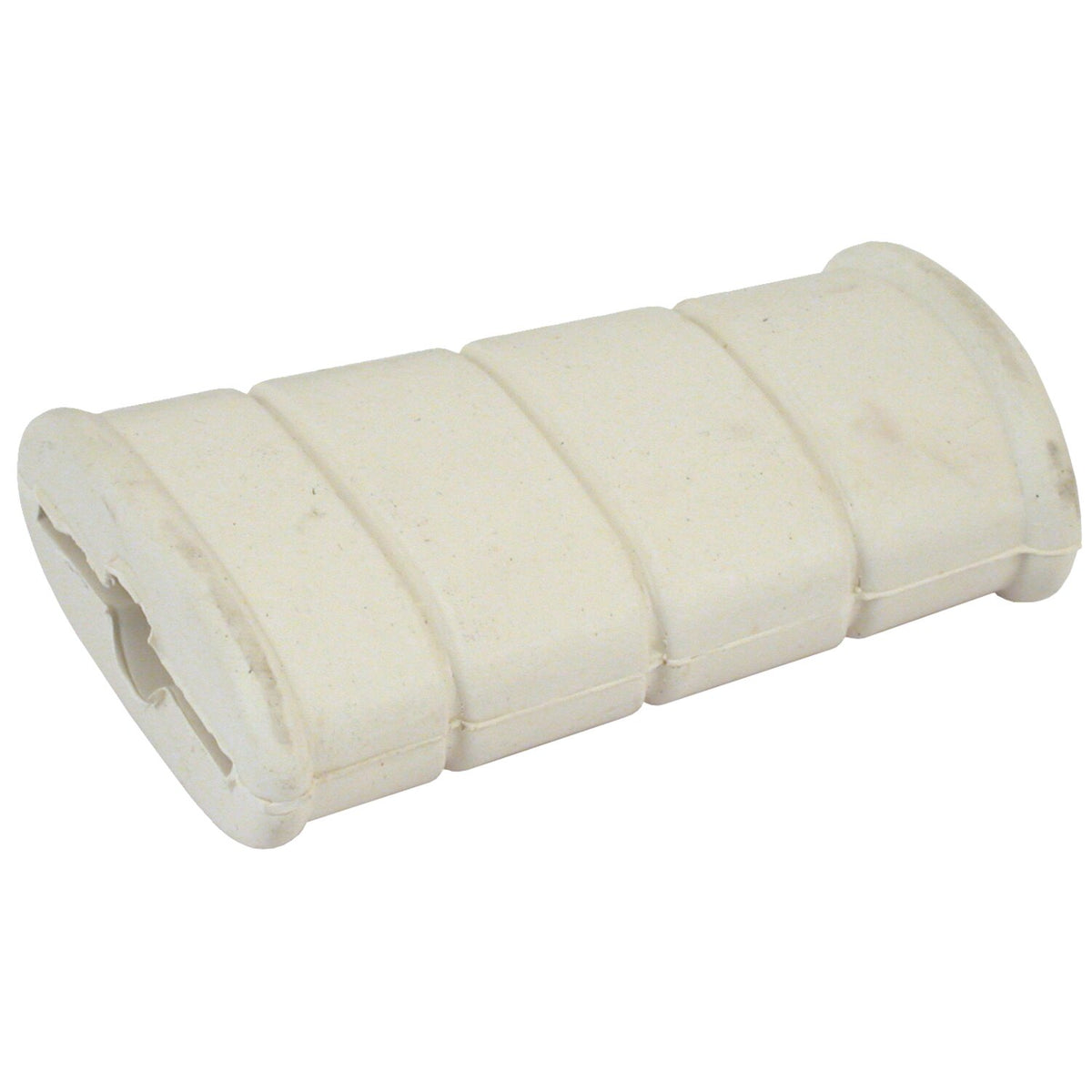 MCS Repl - rubber for flat kick pedal - White