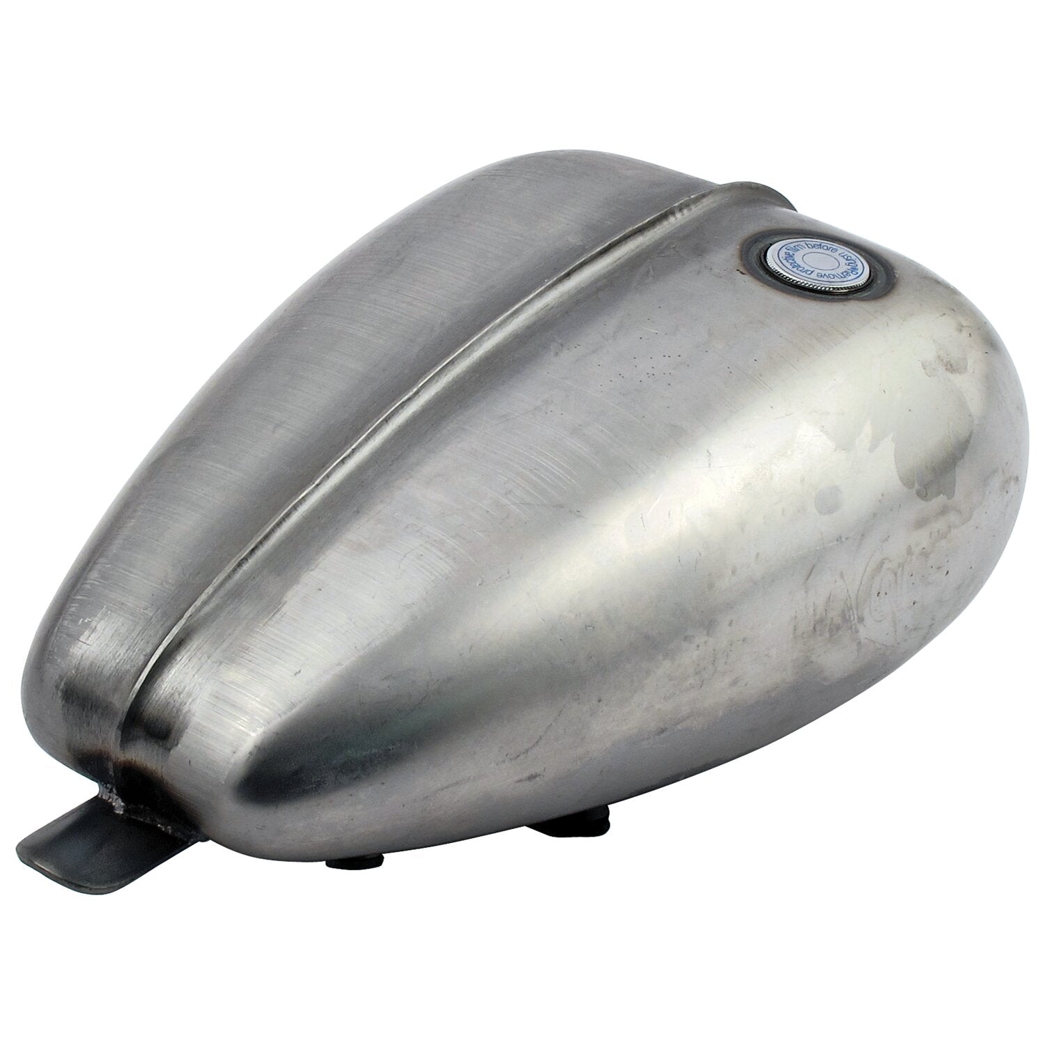 MCS 3.3 gallon Mustang ribbed gas tank with flush gas cap