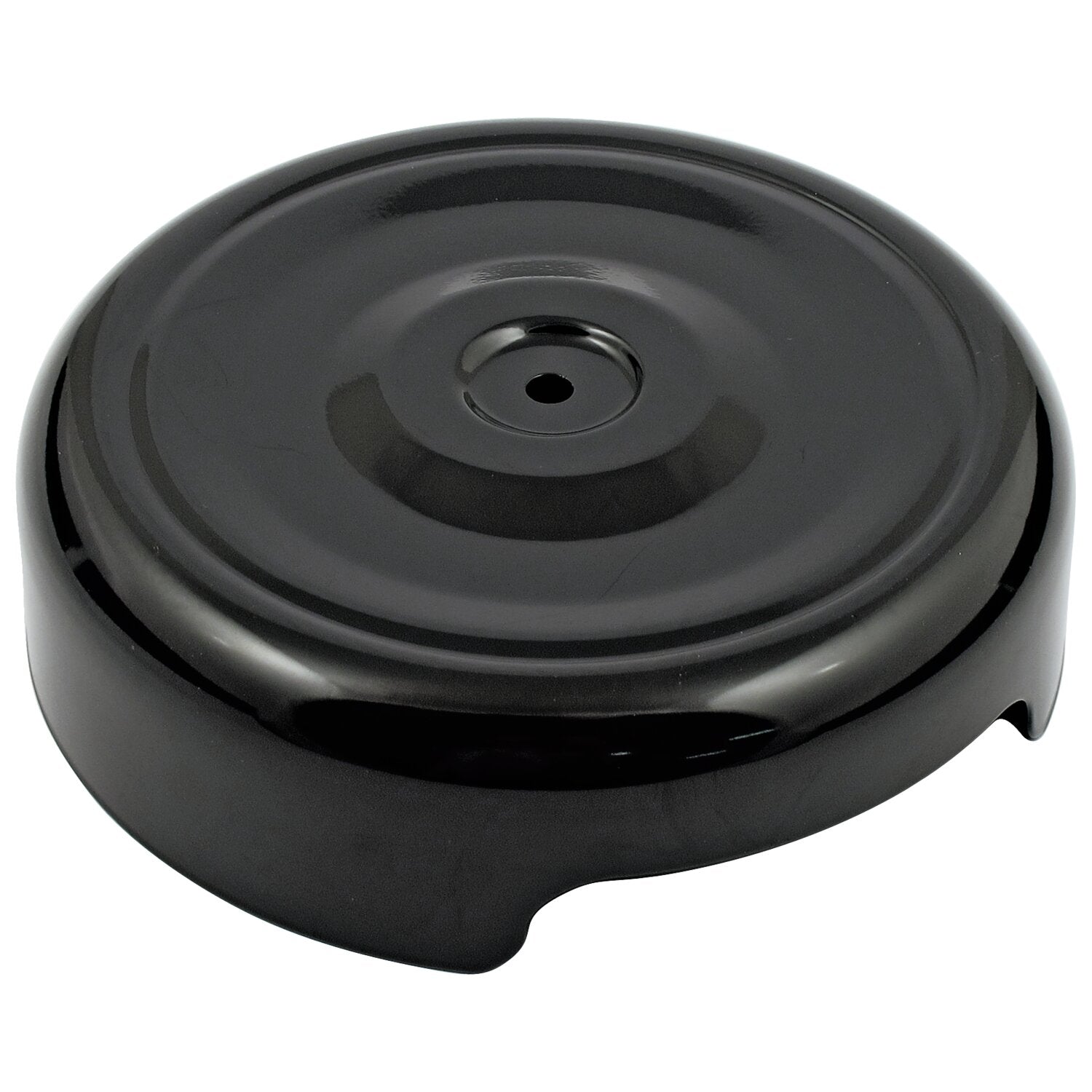 MCS Air cleaner cover Bobber style - Black 8" diameter