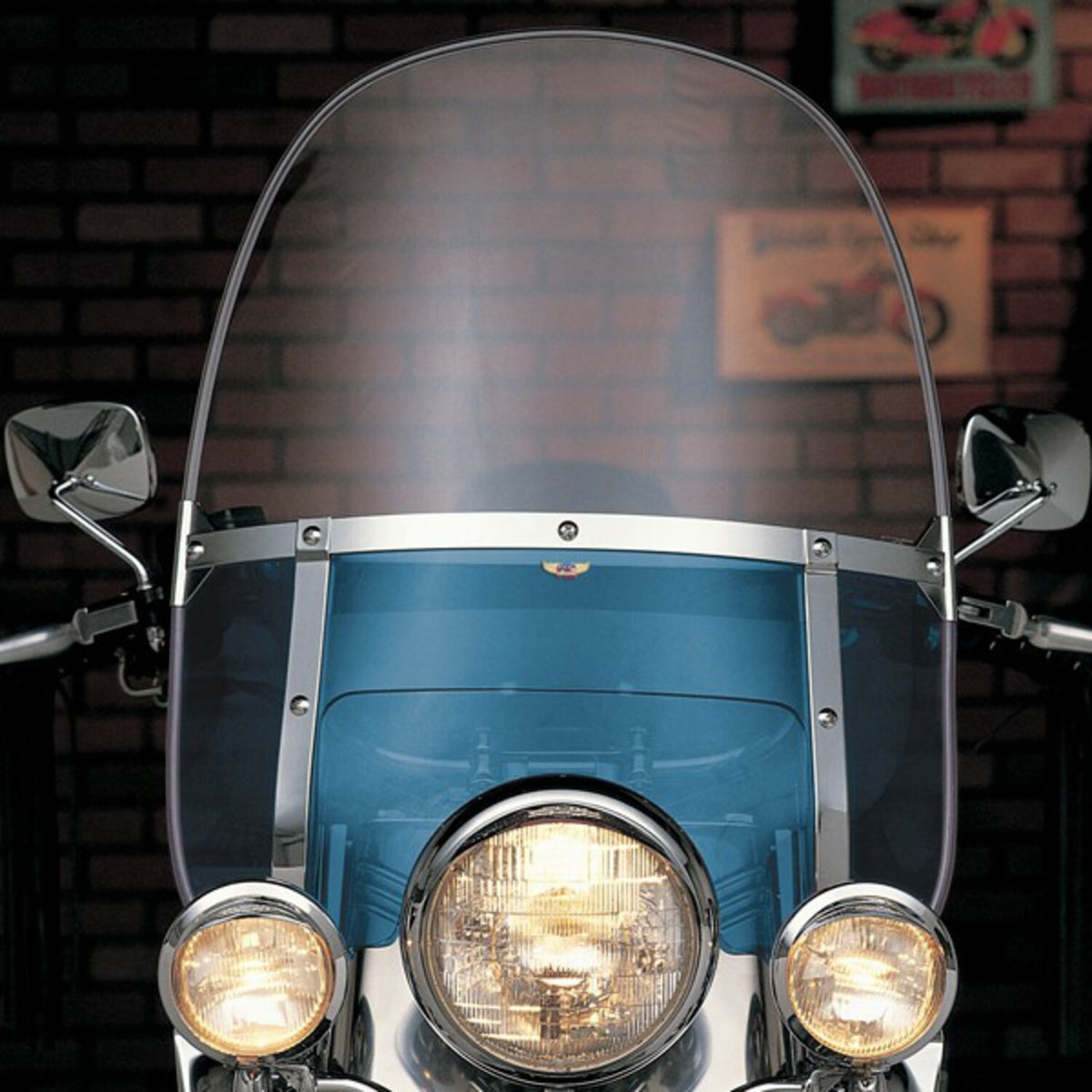 National Cycle Beaded Heavy Duty™ Windshield - Blue